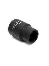 CS-12.25.12 короткая торцевая спиральная головка на 1/2", 12 мм